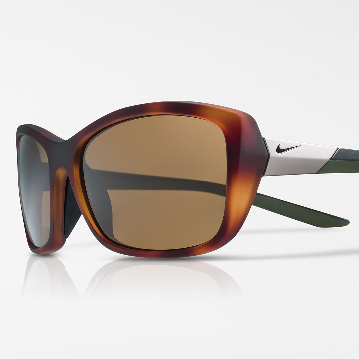 Nike Vision Sunglasses Flex Finesse EV0996 Matte Tortoise - Eyecare Plus Tamworth
