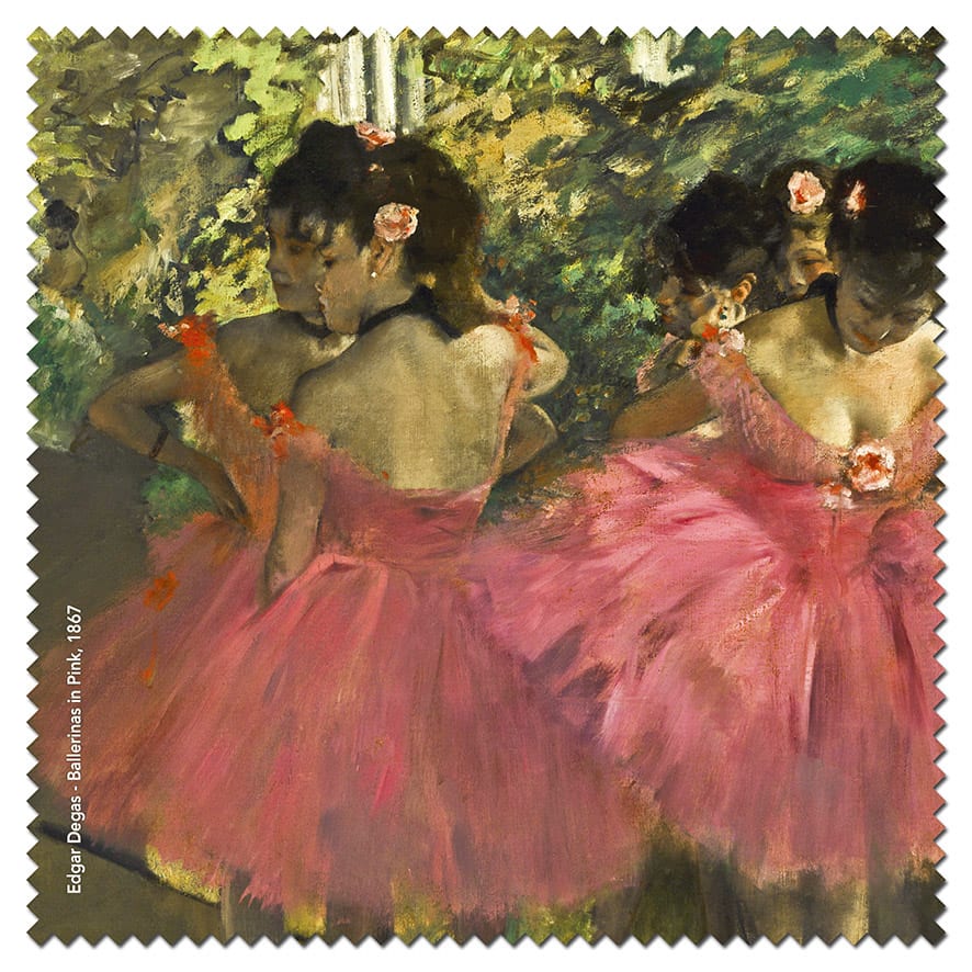lens cloth Degas – Dancers in Pink