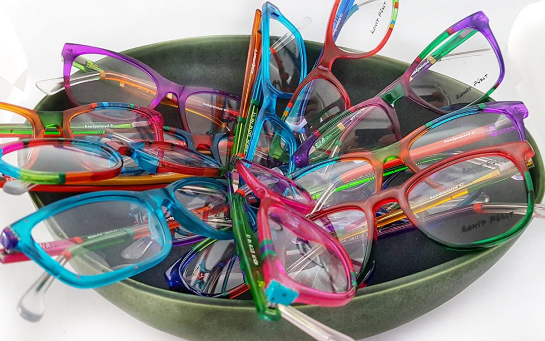 Ronit Furst colourful glasses