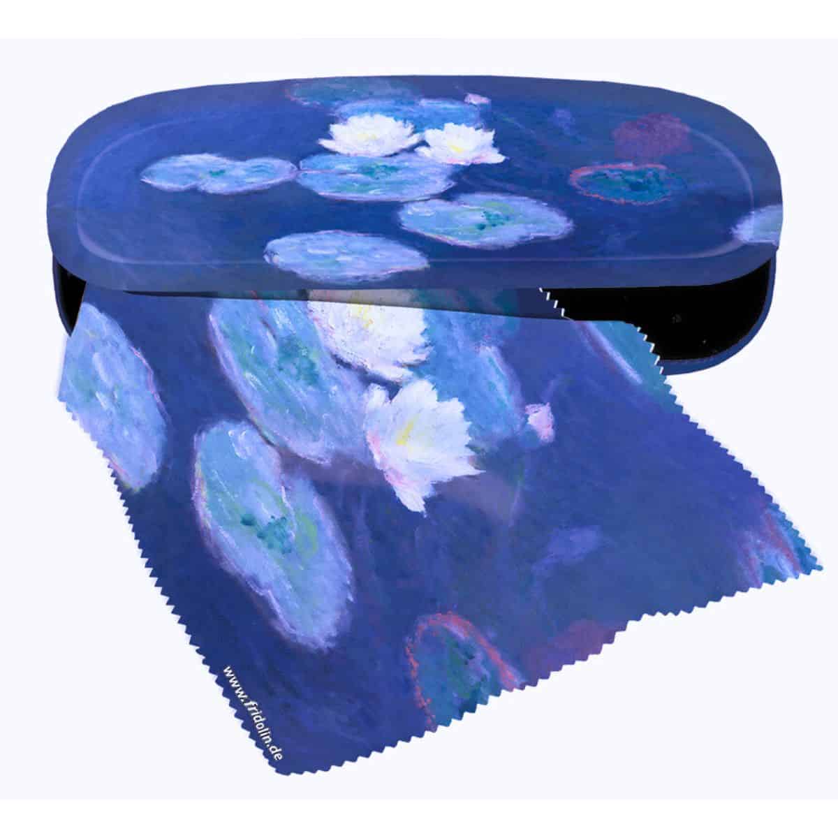 glasses case Monet Water Lilies